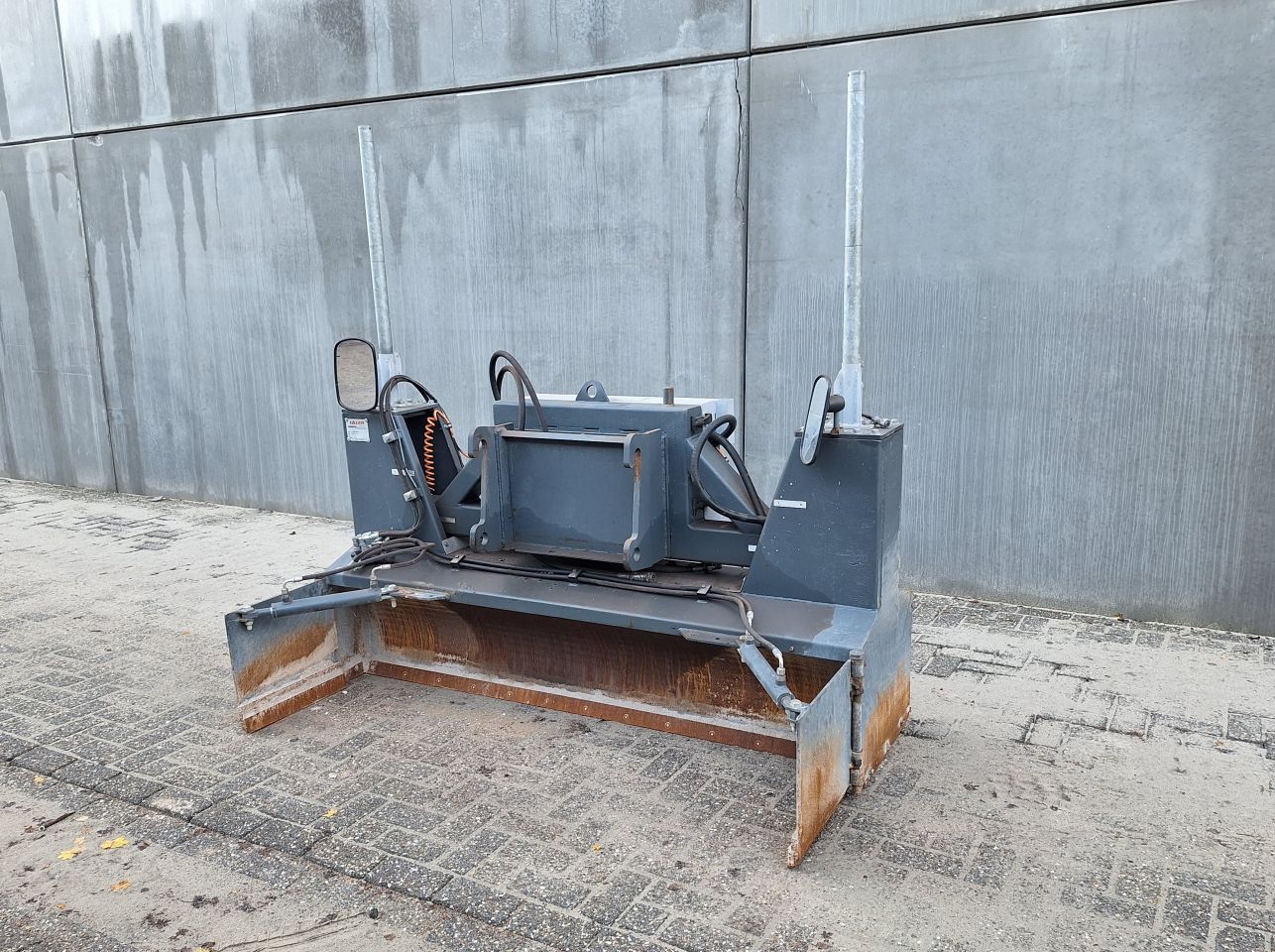 Blademaster 2000 met LASERELECTRONICS MACHINECONTROL DUO
