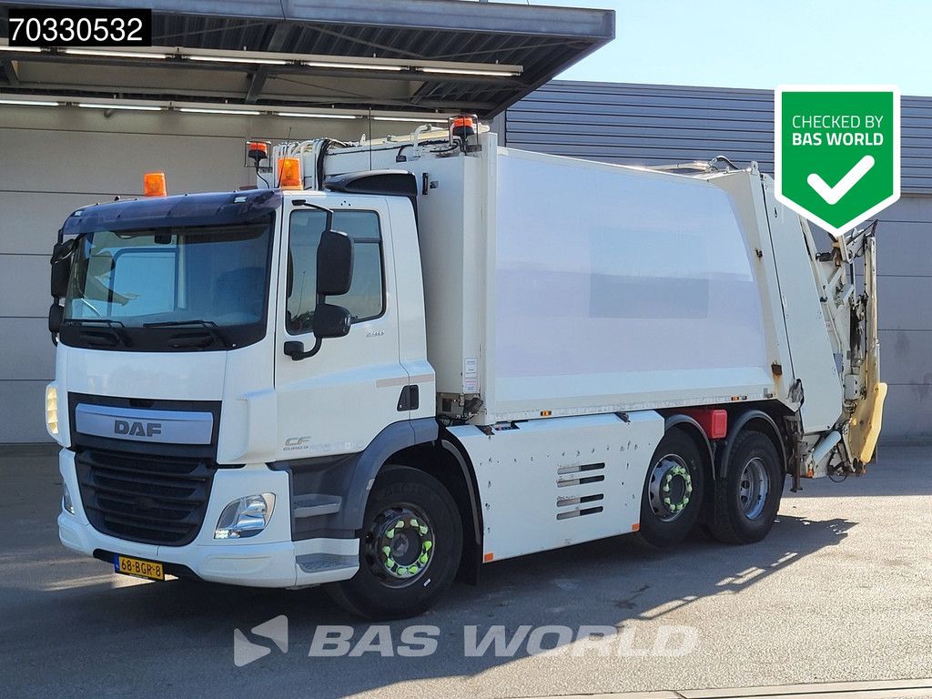 DAF CF 290 6X2 NL-truck APK Haller Medium XL Ekopres Steering axle Automatic Euro 6