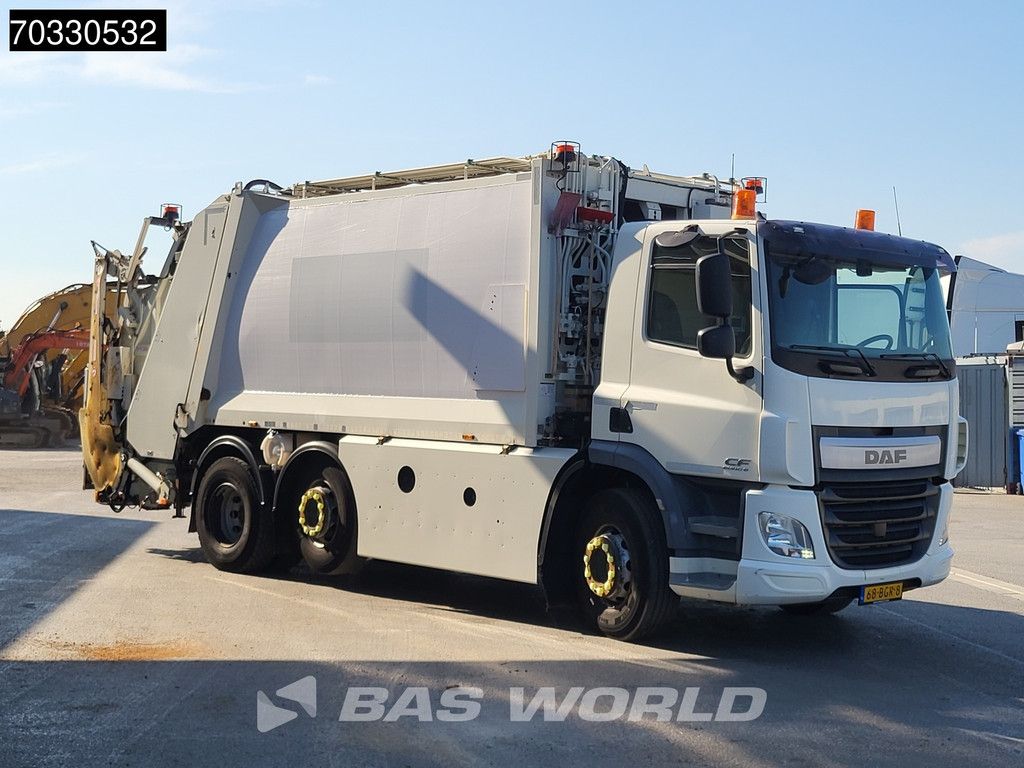 DAF CF 290 6X2 NL-truck APK Haller Medium XL Ekopres Steering axle Automatic Euro 6