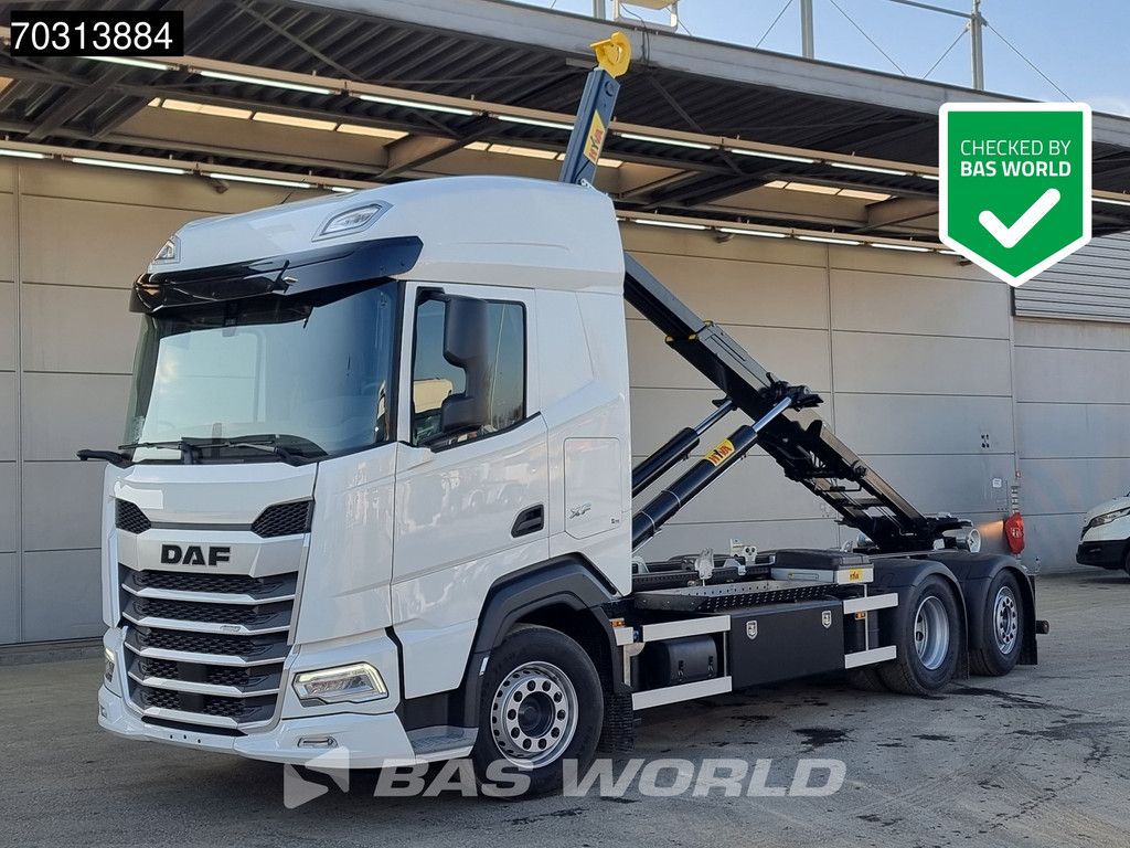 DAF XF 480 6X2 NEW HYVA 26-60S Lift+Steering axle Standklima ACC Euro 6