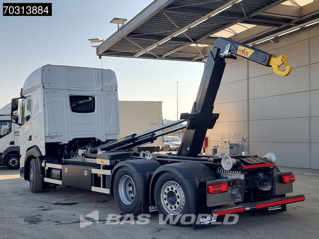 DAF XF 480 6X2 NEW HYVA 26-60S Lift+Steering axle Standklima ACC Euro 6