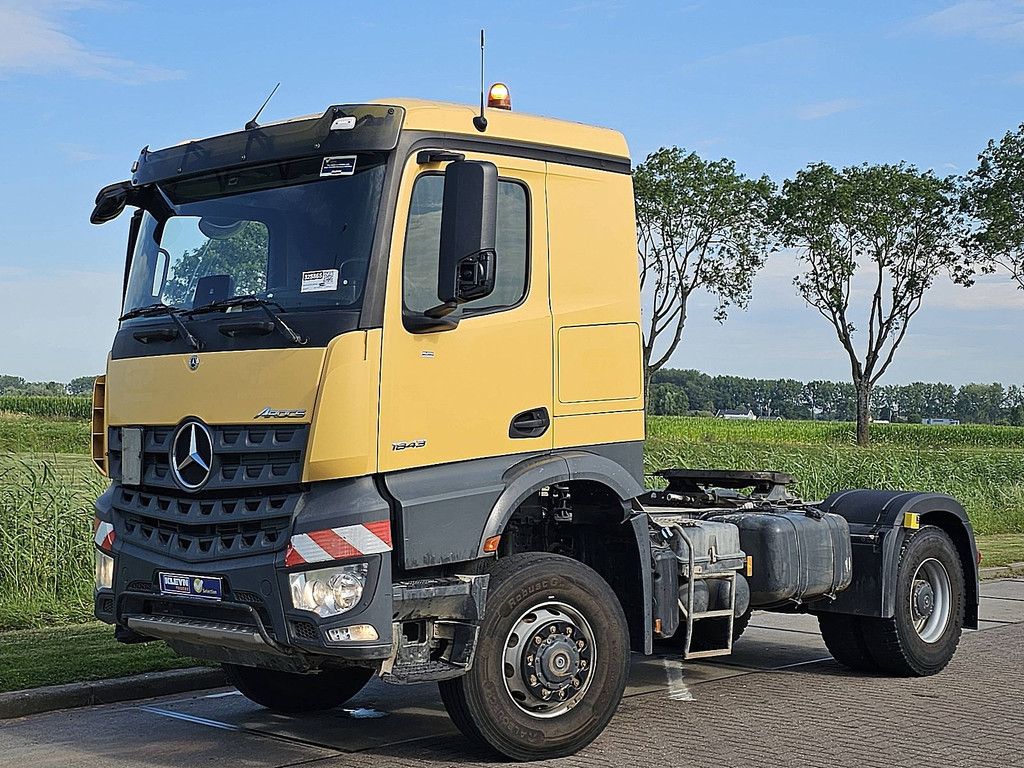 MERCEDES-BENZ AROCS 2043 AS steel suspension