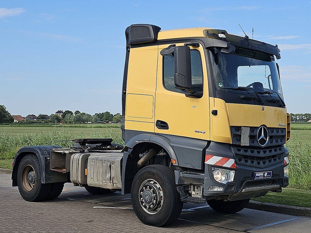 MERCEDES-BENZ AROCS 2043 AS steel suspension