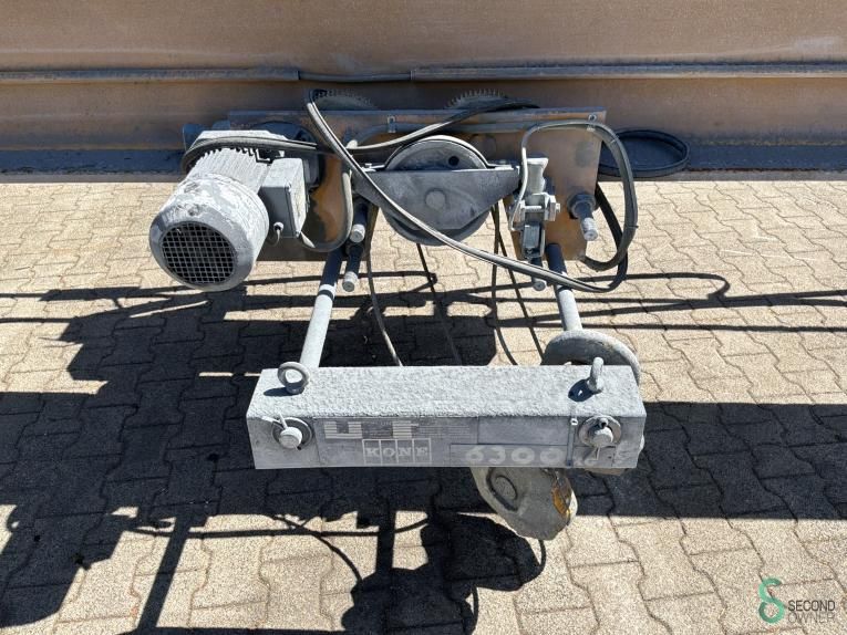 Overhead crane Konecranes 6300kg 1973