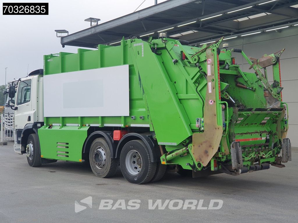 DAF CF 290 6X2 NL-Truck APK HALLER 20m3 MED XL Steering Axle Automatic Euro 6