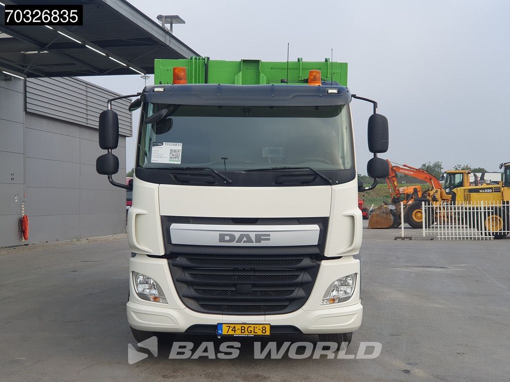 DAF CF 290 6X2 NL-Truck APK HALLER 20m3 MED XL Steering Axle Automatic Euro 6