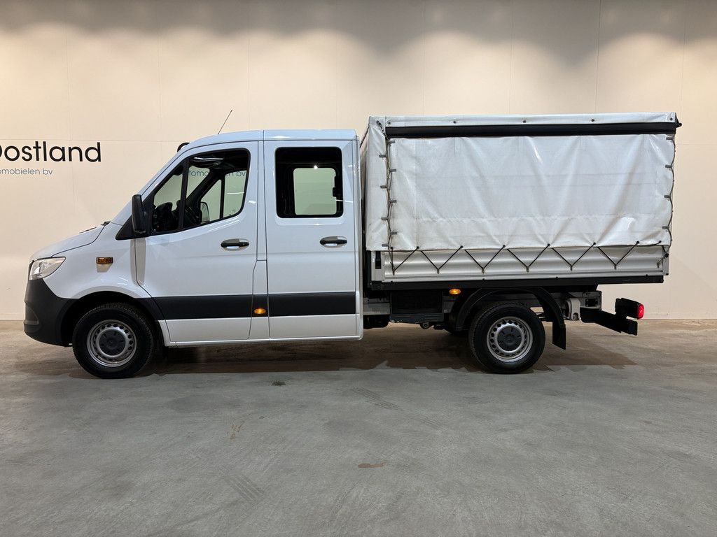 Mercedes-Benz Sprinter 317 1.9 CDI L2 RWD DC Open Laadbak met Huif en schuifzeilen / Airco / Cruise / Mbux / Trekhaak