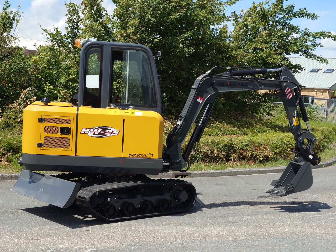 Hengwang HW25 2.5Ton hydraulic excavator
