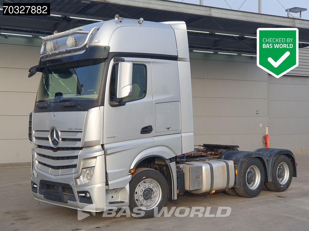 Mercedes Actros Actros 2851 6X4 GigaSpace Retarder Hydraulic Full-Air Big-Axle