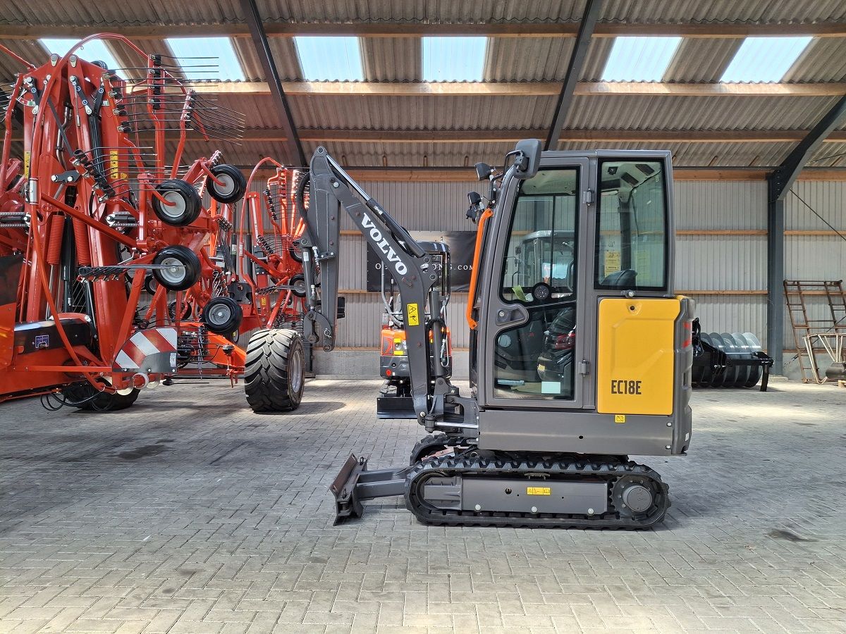 Volvo EC18E, minigraver, minikraan, BJ2026, Nieuw!