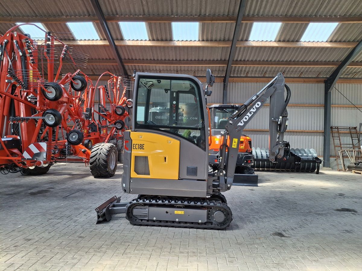 Volvo EC18E, minigraver, minikraan, BJ2026, Nieuw!