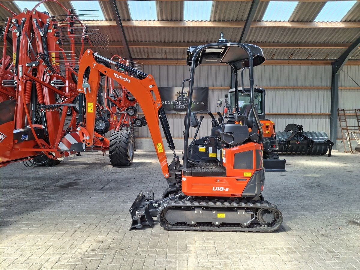 Kubota U18-5 HI, minigraver, minikraan, BJ2026, Nieuw!