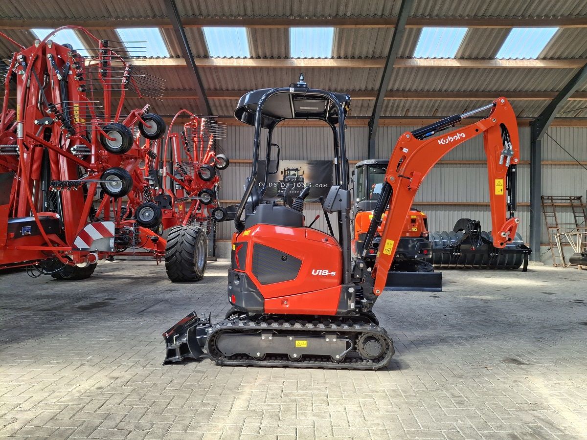 Kubota U18-5 HI, minigraver, minikraan, BJ2026, Nieuw!