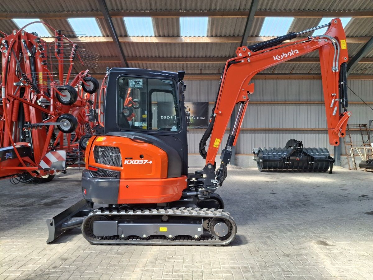 Kubota KX037-4 HI, minigraver, minikraan, BJ2026, Airco, Nieuw!