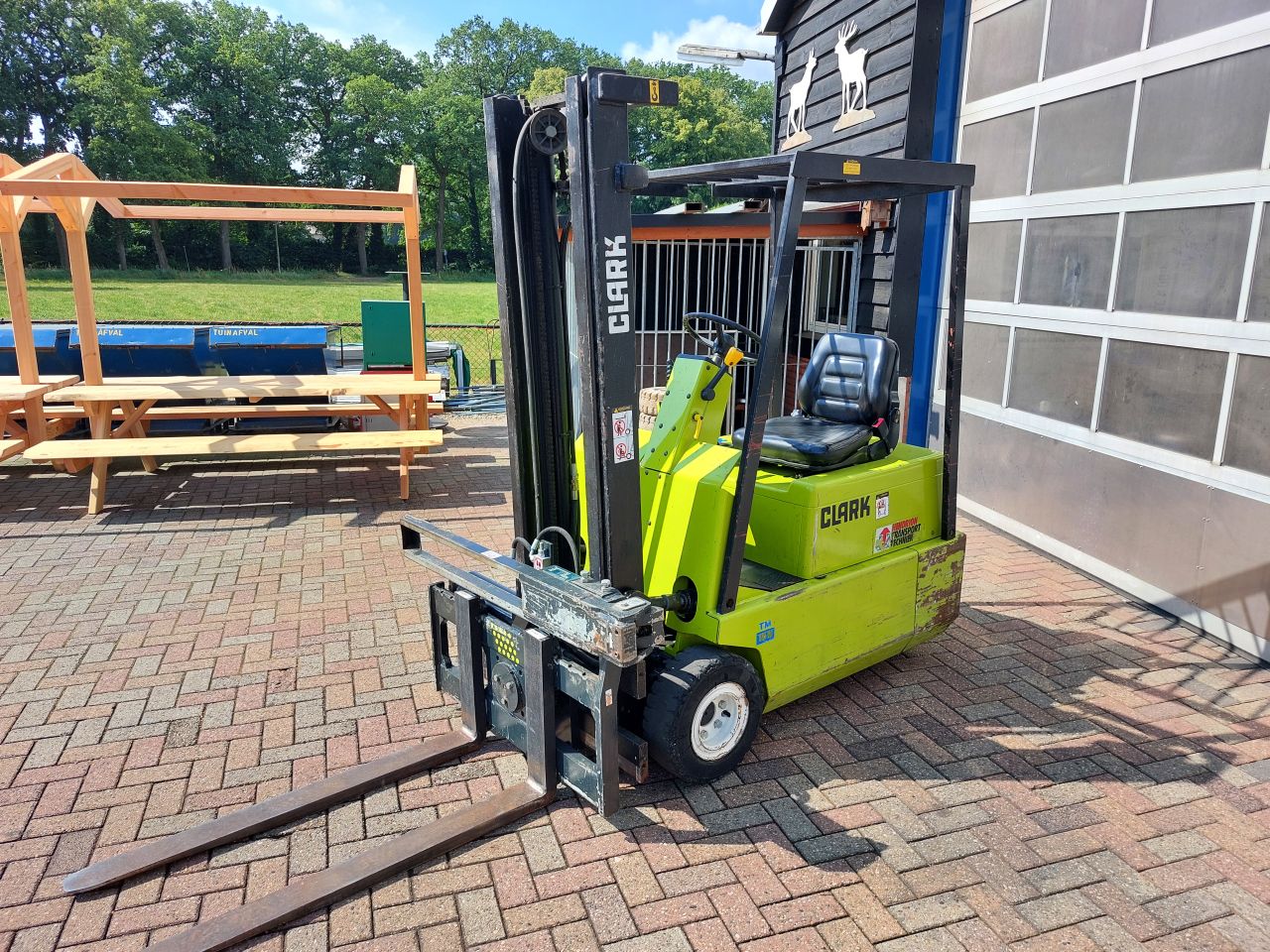 Clark TM15 met kantelaar