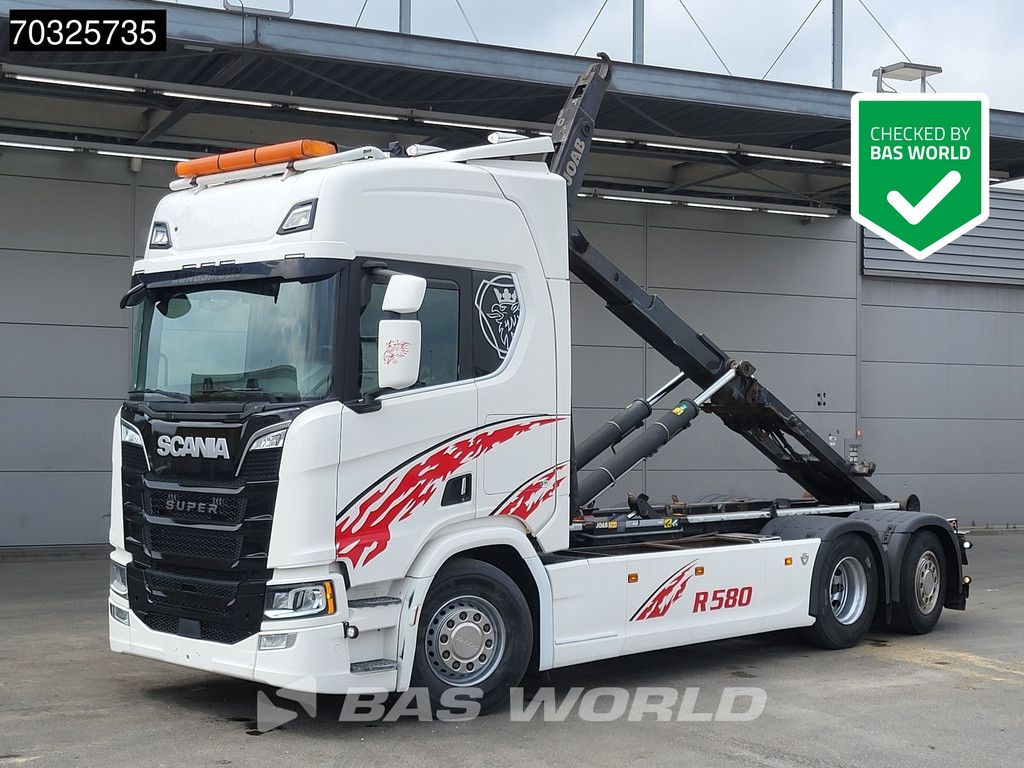 Scania R R580 6X2 V8 Full Air 6x2*4 Lift+Steering Axle Euro 6