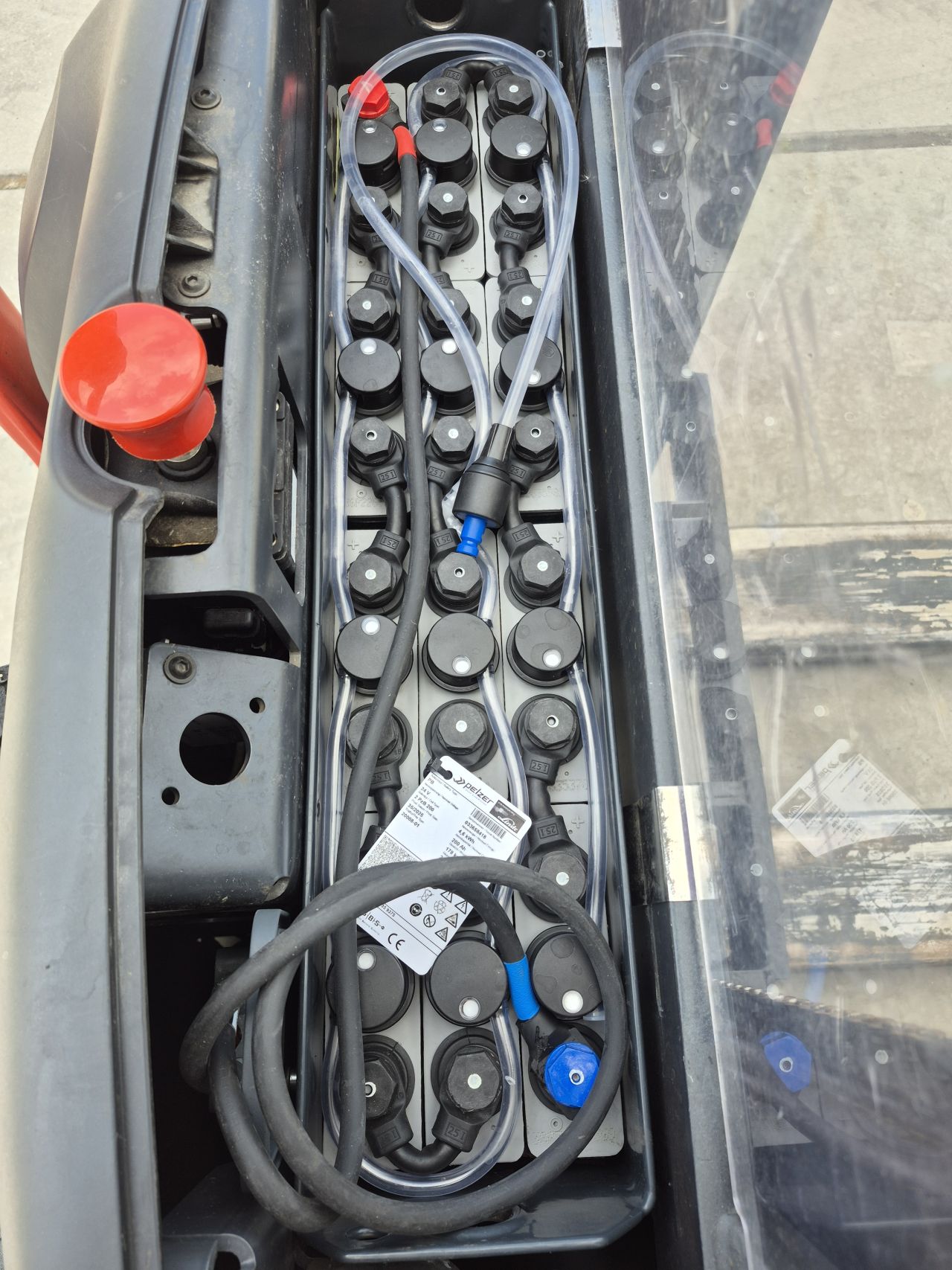 Linde L12 duplo 3.010 mm 2346 uur bj 2015 accu bj 35/2025