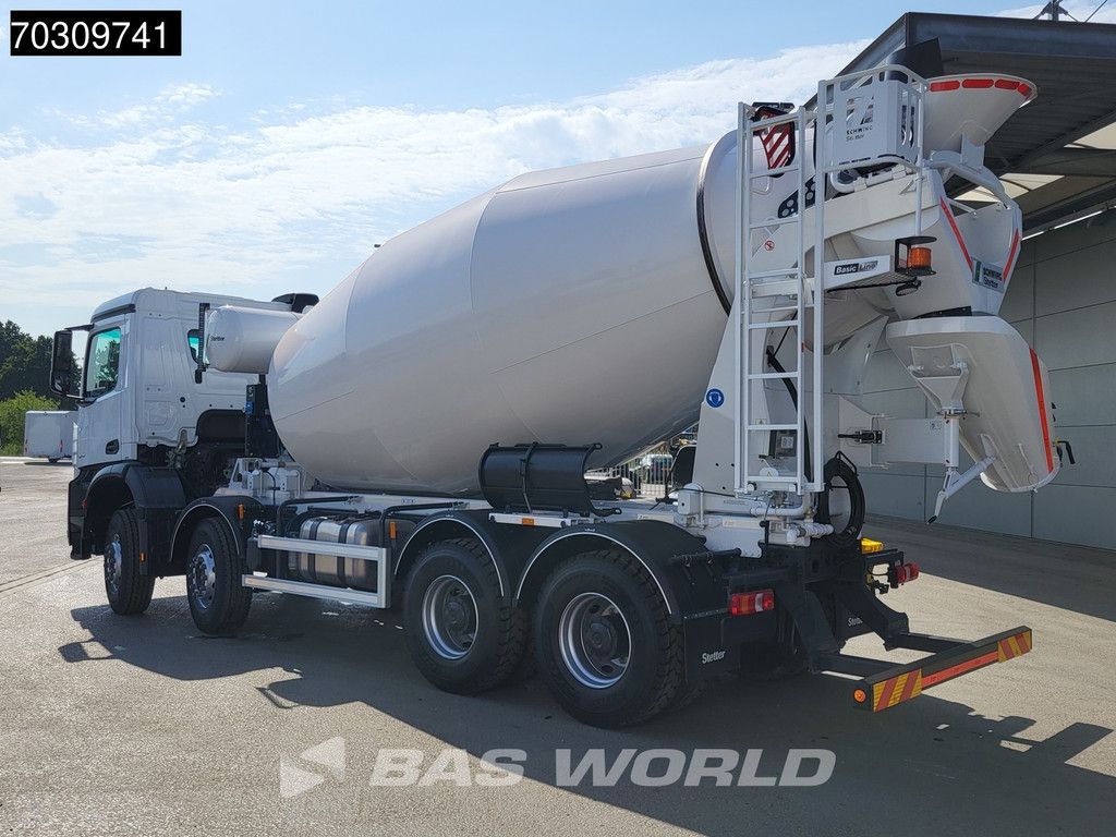 Mercedes Arocs 4142 8X4 NEW! 12m3 Stetter Mixer Steelsuspension Automatic Big-Axle Euro 6