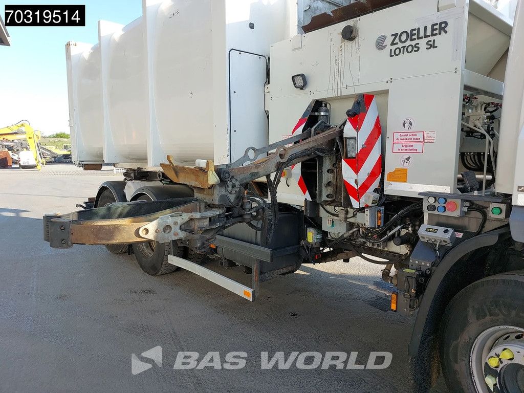 DAF CF 300 6X2 NL-truck Zoeller Lotos Seitenlader chain system Automatic Euro 6