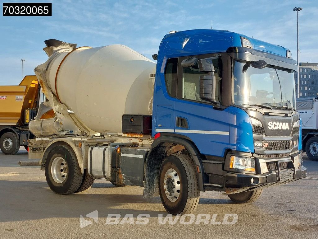 Scania P360 4X2 5m3 Liebherr mixer Steel suspension Retarder Automatic Euro 6