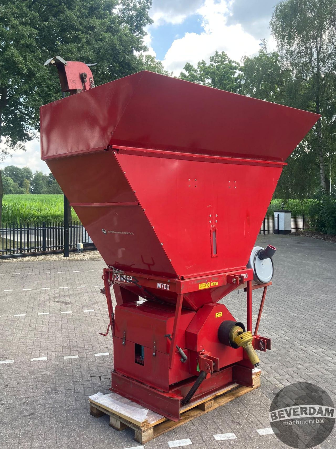 Crimper M700 graanpletter