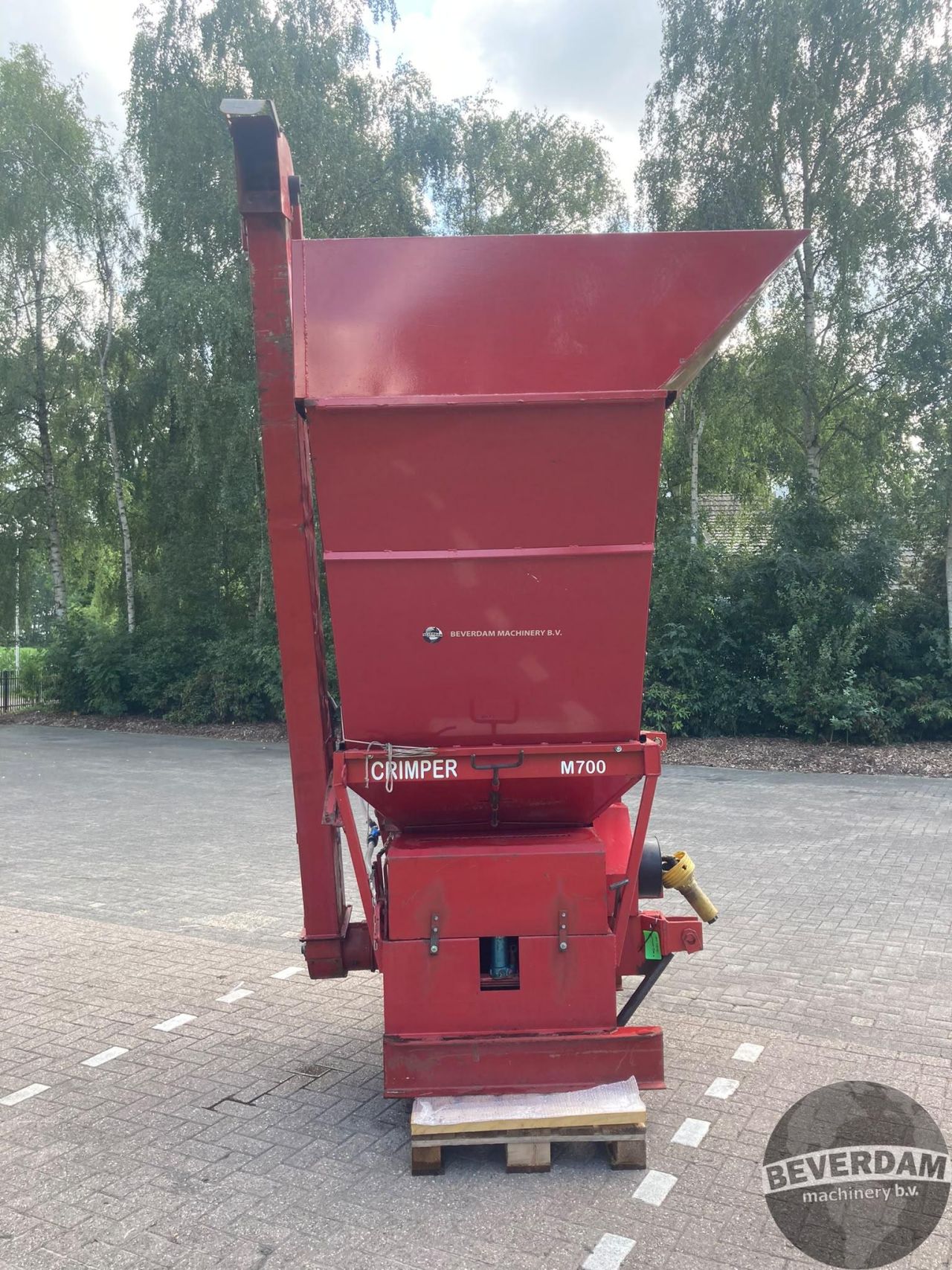 Crimper M700 graanpletter