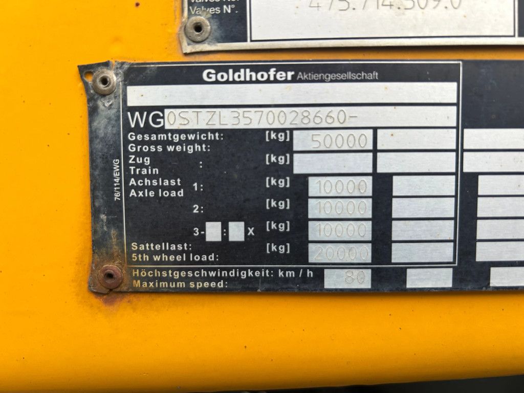 Goldhofer STZ-TL3-36/80 | FORKLIFT/MACHINE LOADER |