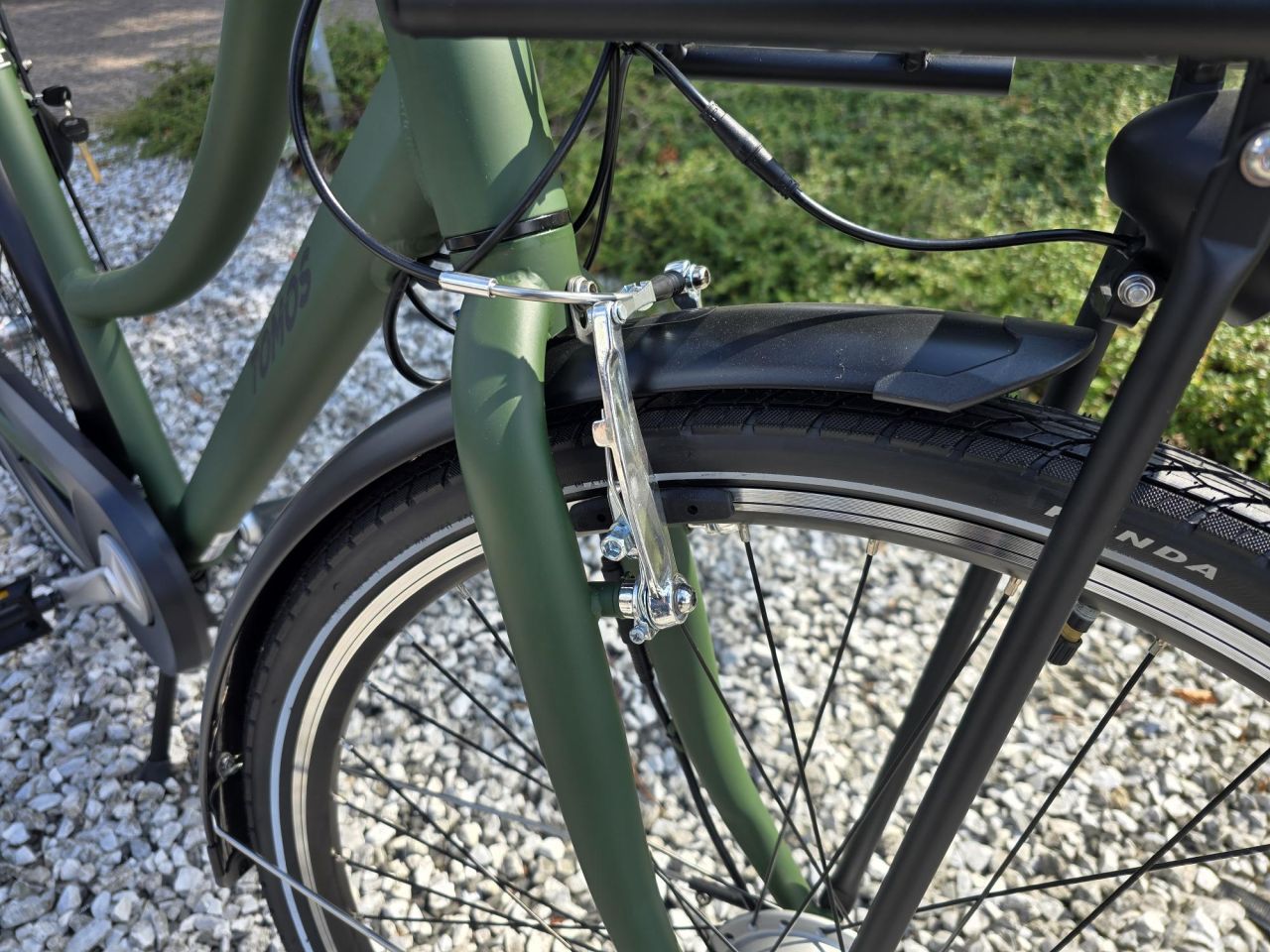 Elektrische stadsfiets transport fiets e-bike