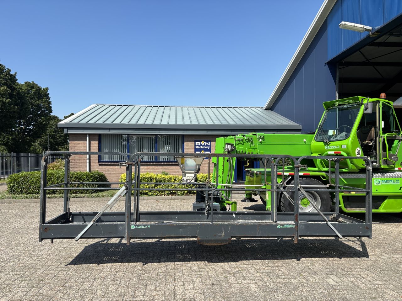 Tre Emme PTE.V10.ZM2 werkkooi voor Merlo Roto MCSS