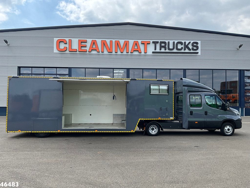 Iveco Daily 50C21 + Kuiper KPRO54 gesloten laadbak BE-Combi Just 31.119 km!