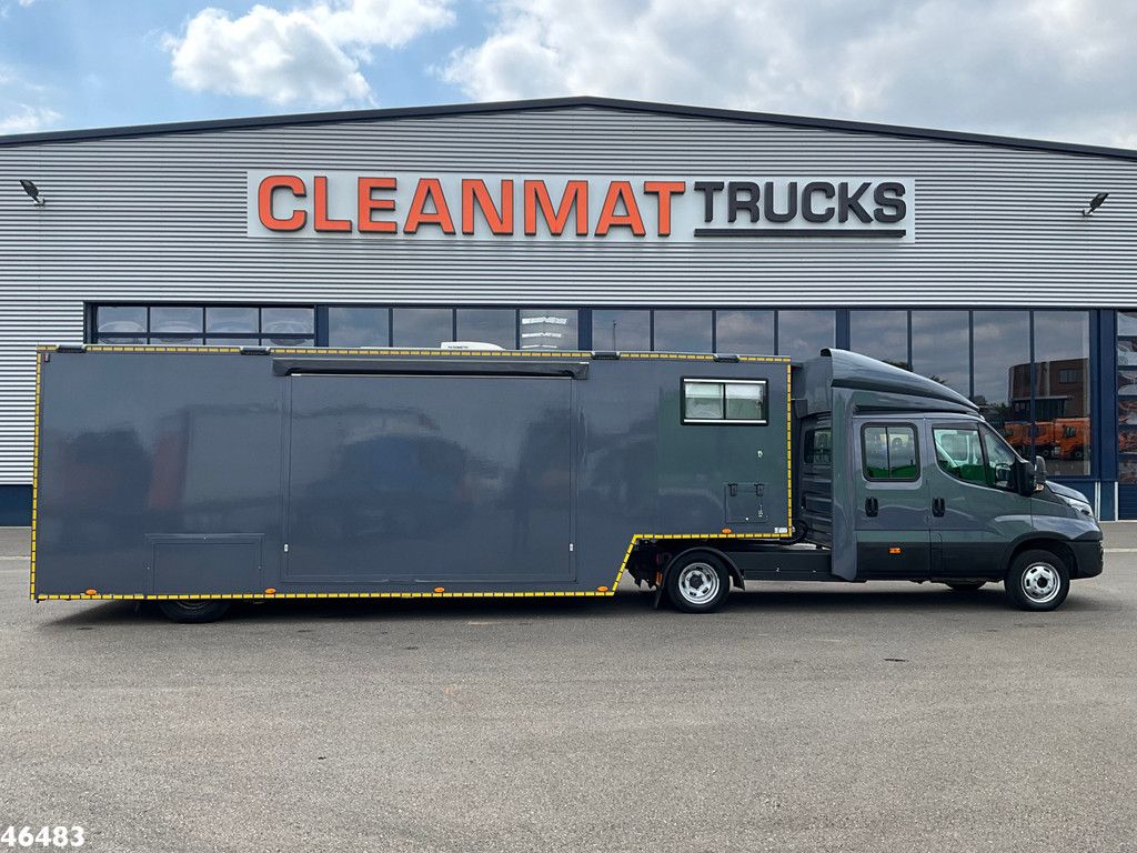 Iveco Daily 50C21 + Kuiper KPRO54 gesloten laadbak BE-Combi Just 31.119 km!