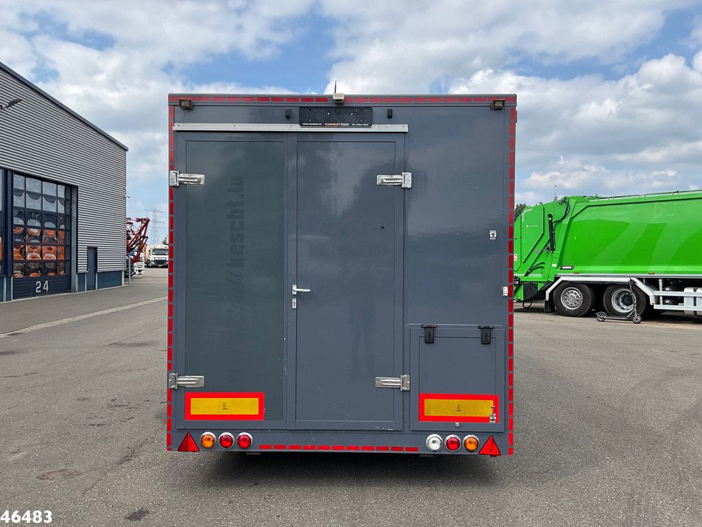 Iveco Daily 50C21 + Kuiper KPRO54 gesloten laadbak BE-Combi Just 31.119 km!