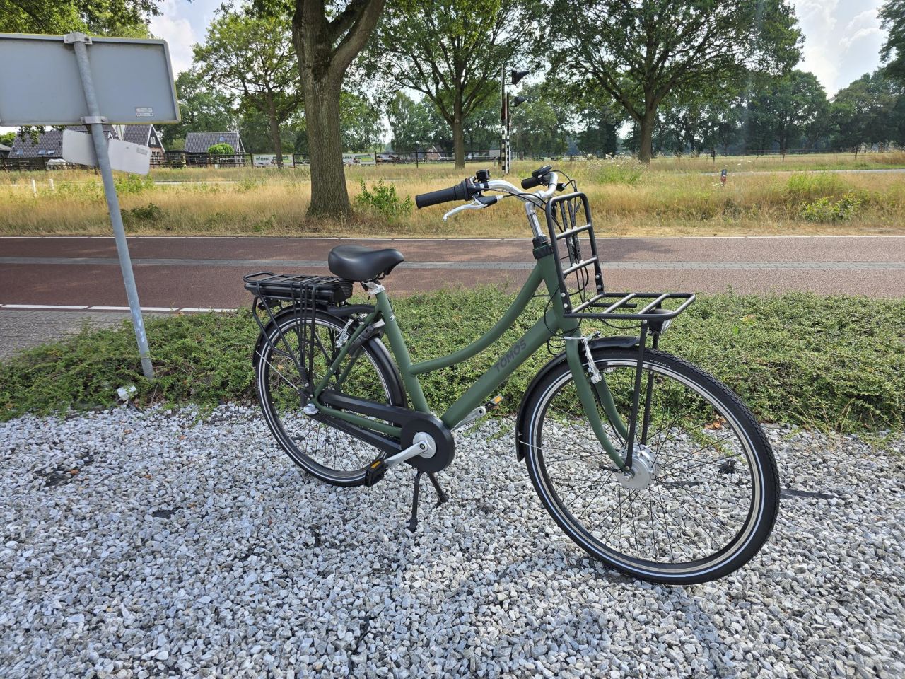 Elektrische stadsfiets transportfiets e-bike citybike
