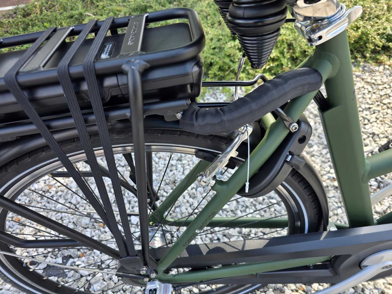 Elektrische stadsfiets transport fiets e-bike