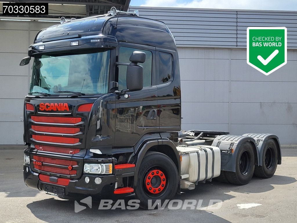 Scania R580 6X4 V8 Hydraulik Retarder Full-Air Leder Navi