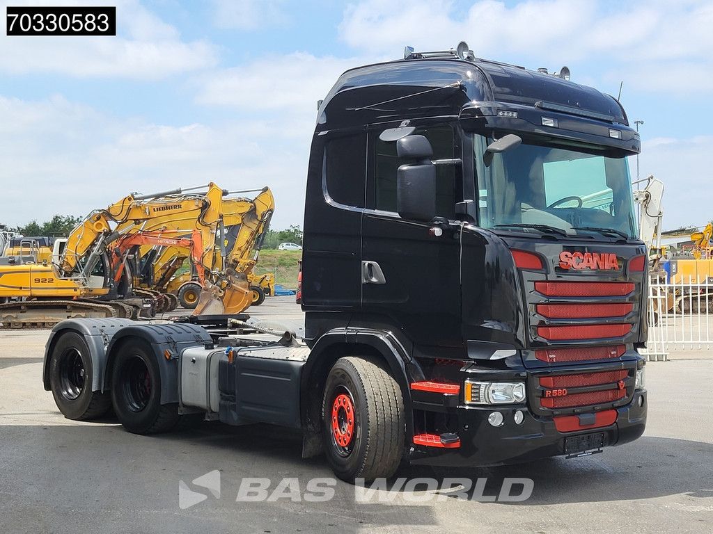 Scania R580 6X4 V8 Hydraulik Retarder Full-Air Leder Navi