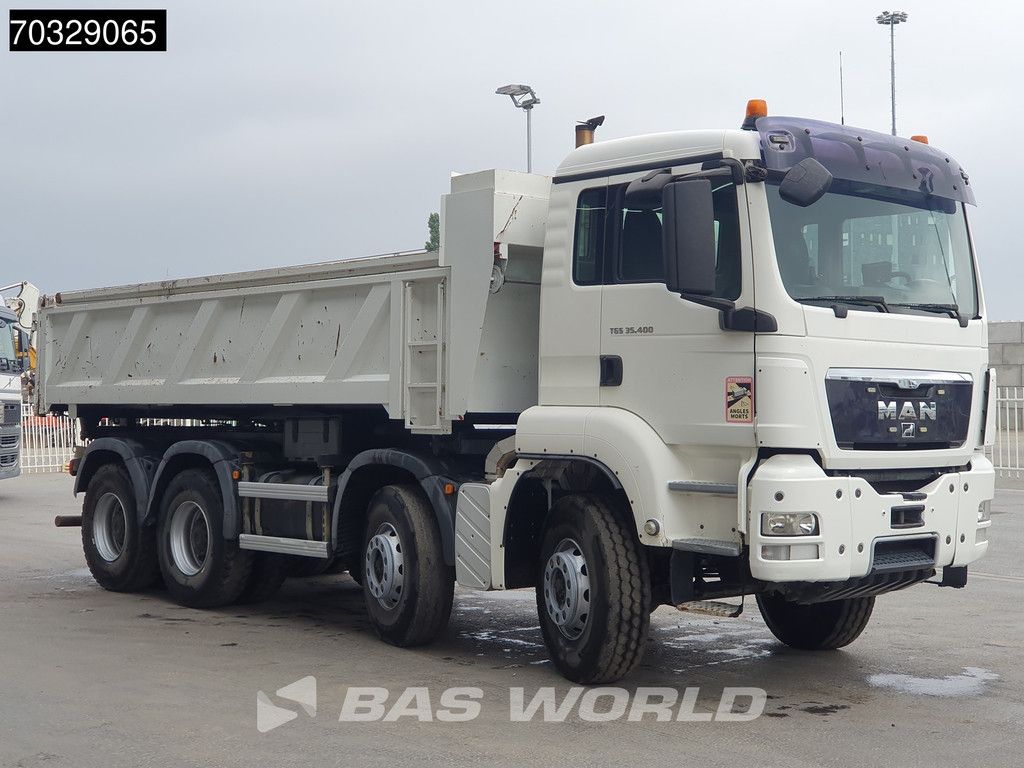 MAN TGS 35.400 8X4 13m3 2-way tipper Steelsuspension Big-Axle Euro 5