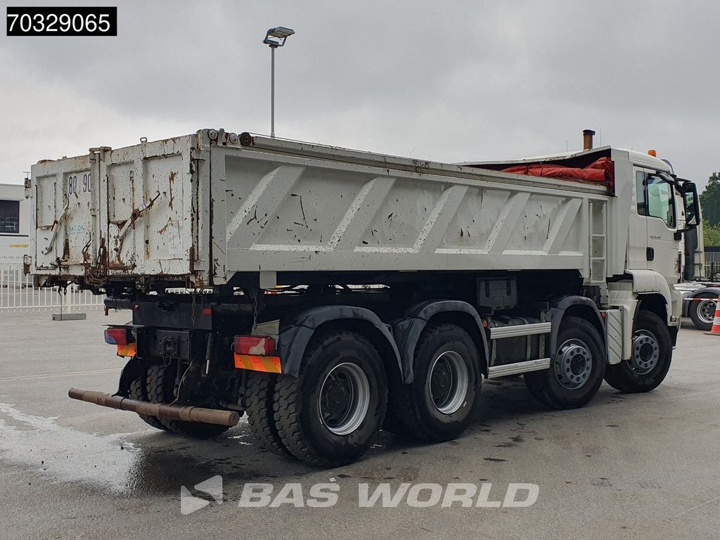 MAN TGS 35.400 8X4 13m3 2-way tipper Steelsuspension Big-Axle Euro 5
