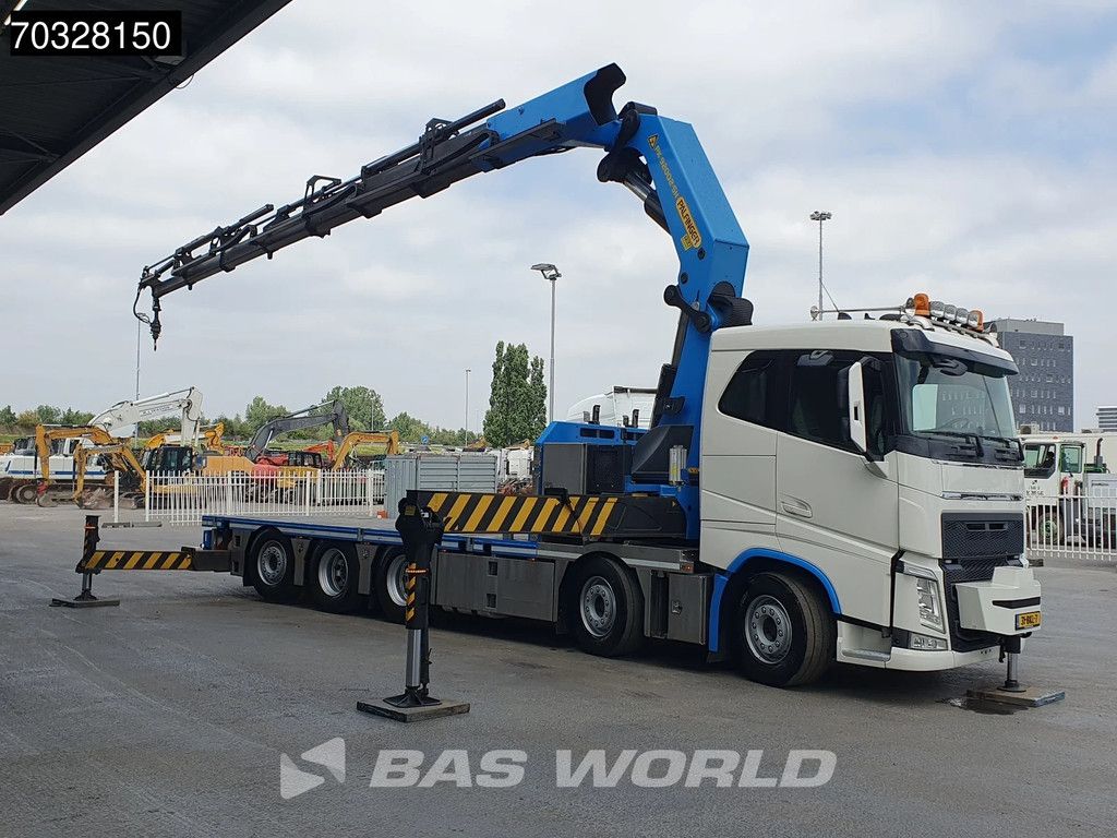 Volvo FH FH 500 10X4 Palfinger PK92002-SH Crane 7 extensions Fly-Jib Preparation NL-truck APK VEB+ Euro 6
