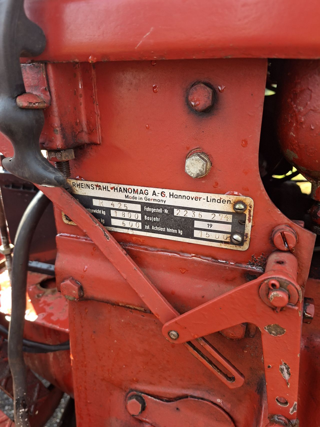 Unieke Hanomag R425 | Nl Kenteken