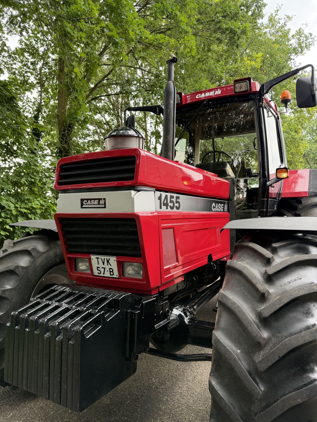 Case IH 1455 XL 50 KMH!