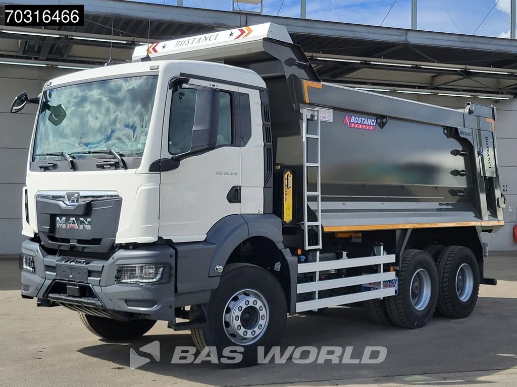 MAN TGS 33.480 6X4 NEW! 20m3 tipper Big-Axle Steel suspension Automatic Euro 6