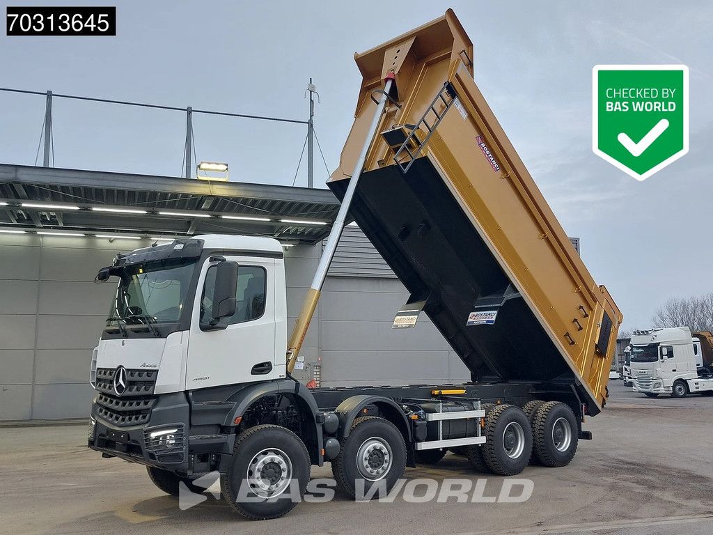 Mercedes Arocs 4851 8X4 NEW!! 26m3 Tipper Full Steel Big-Axle Euro 6