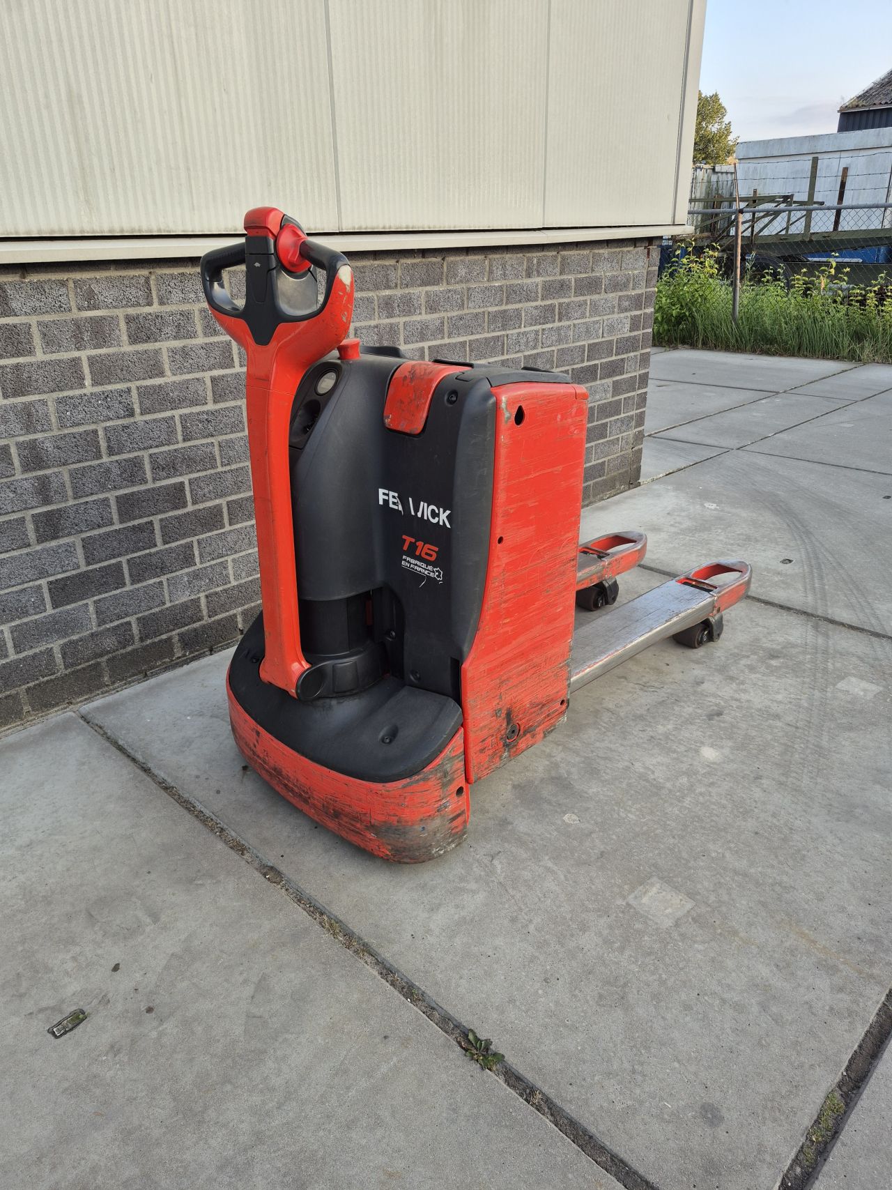 Linde T16 elektrische palletwagen bj 2020 3330 uur