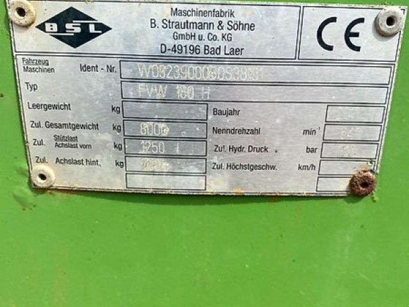 Strautmann FVW 160 H