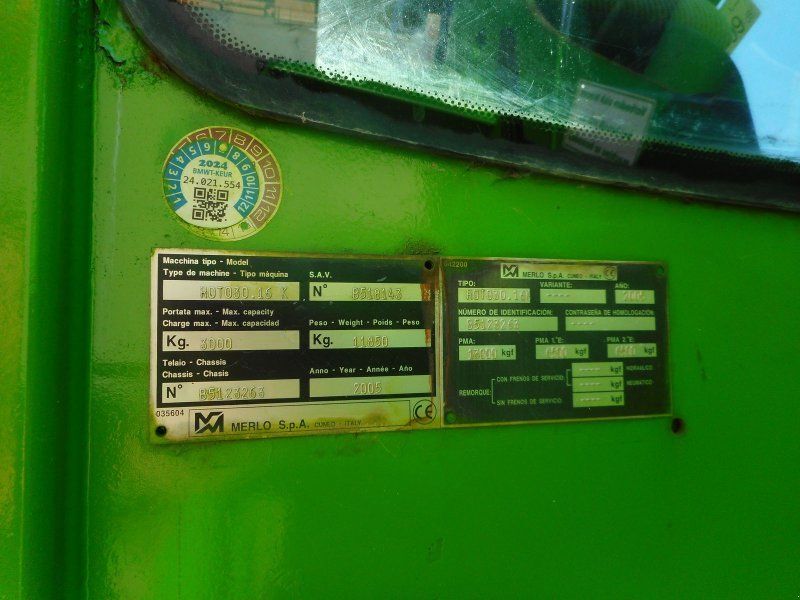 Merlo 30.16 K ROTO ( 15,8m 3 Tonnen )