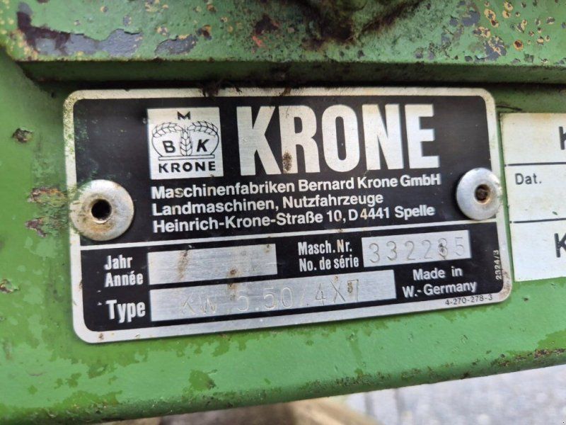 Krone KW 550 X