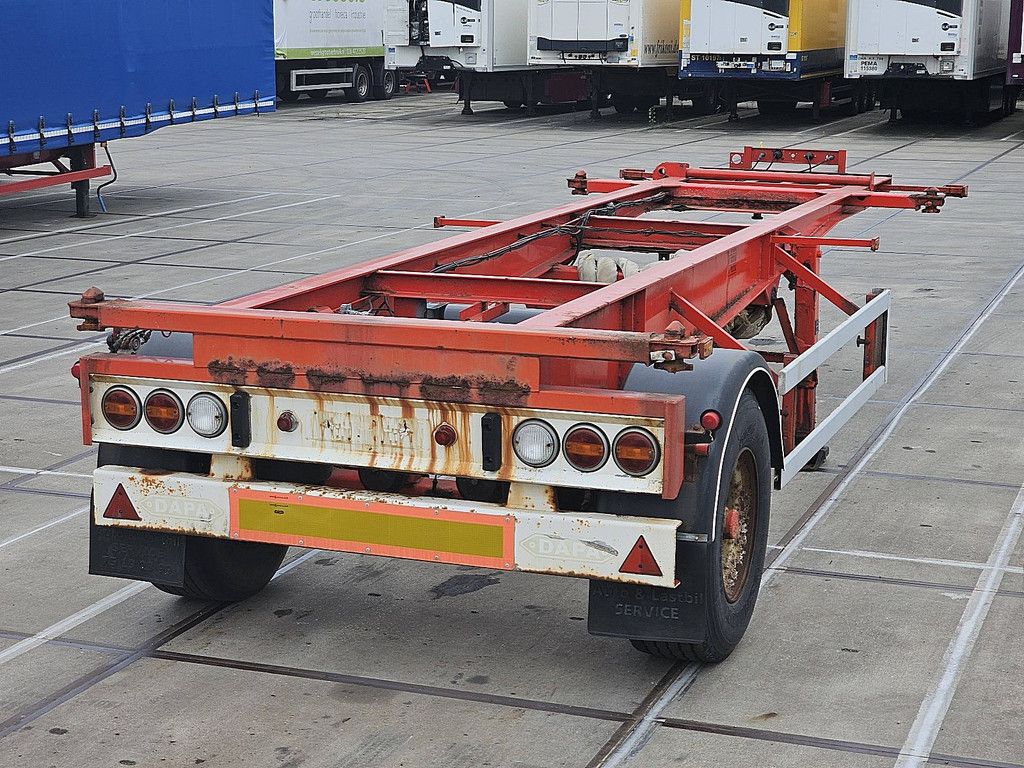 DAPA 20 FT CONTAINER 1 axle bpw drum