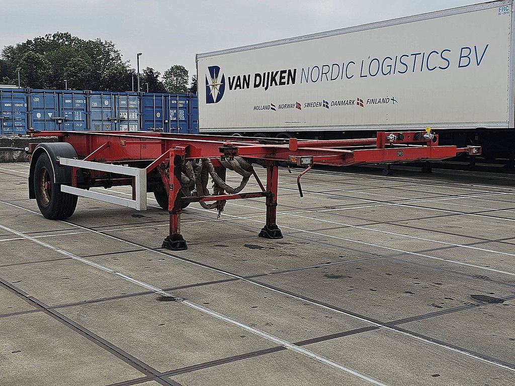 DAPA 20 FT CONTAINER 1 axle bpw drum