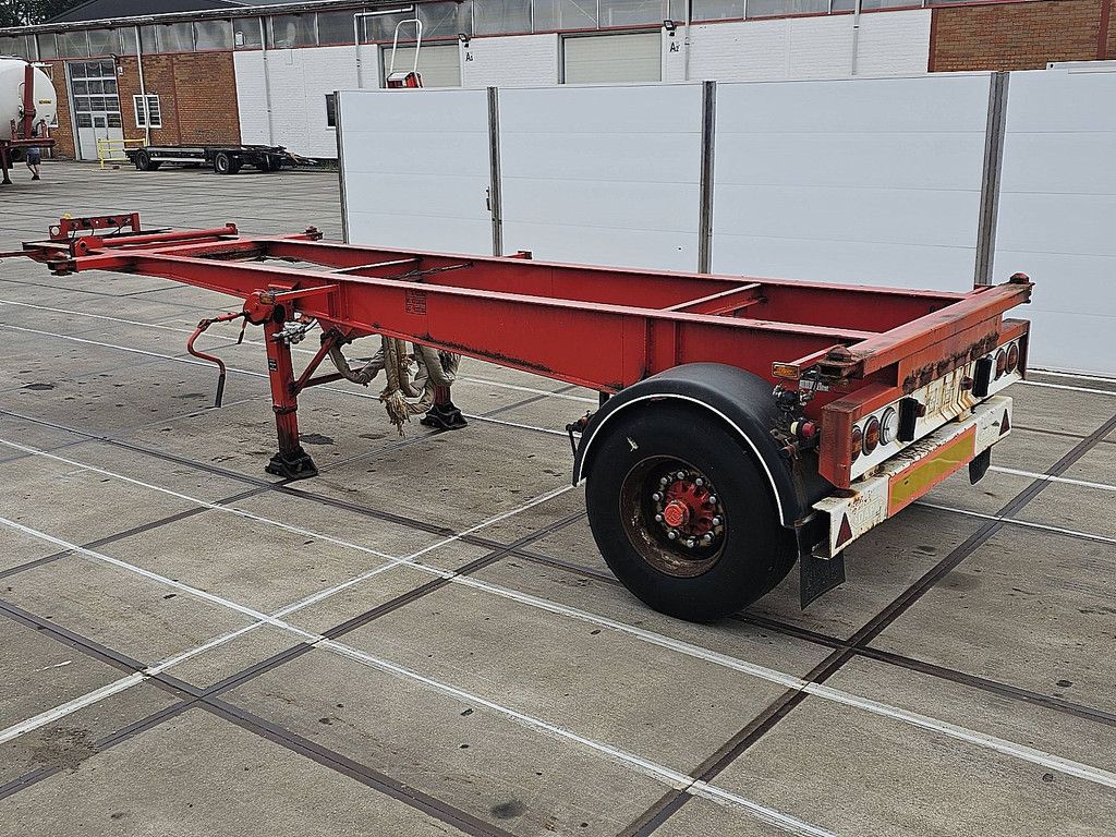 DAPA 20 FT CONTAINER 1 axle bpw drum